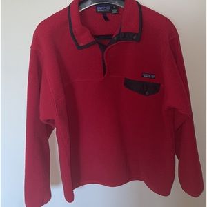 Patagonia Red synchila Sweater
